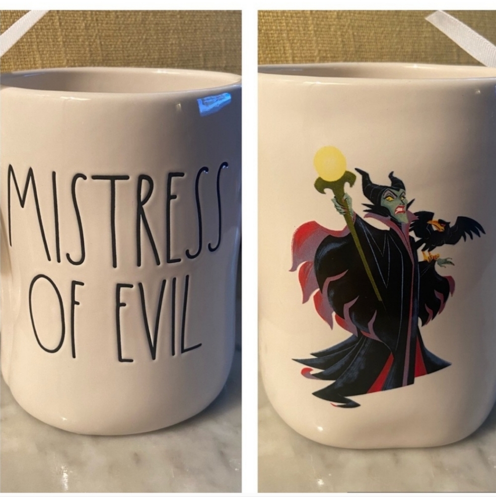 NWT Disney Rae Dunn Maleficent mug